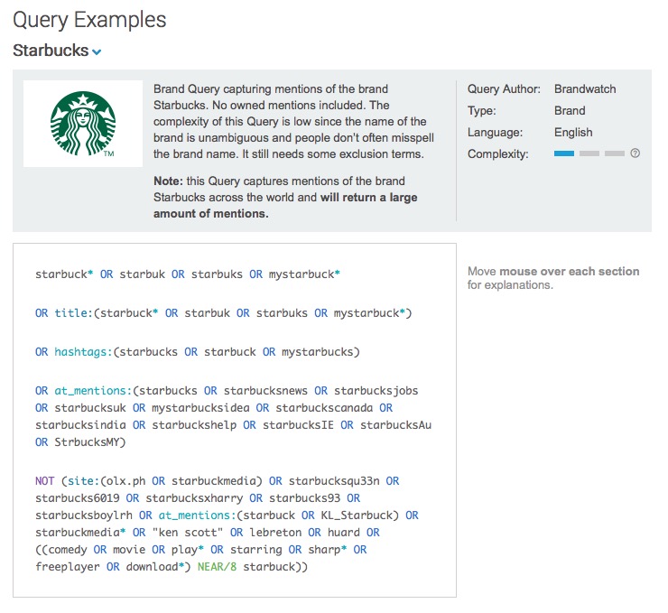 Brandwatch - Query Example