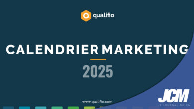 Calendrier marketing 2025 Qualifio